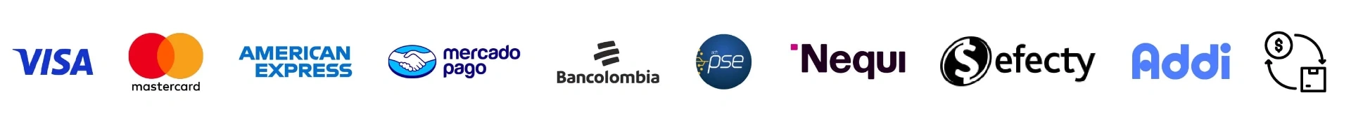 Métodos de pago para comprar creatina MuscleTech en Colombia: tarjetas, PSE, Nequi y contra entrega Métodos de pago disponibles: Visa, Mastercard, American Express, Mercado Pago, Bancolombia, PSE, Nequi, Efecty, Addi y pago contra entrega